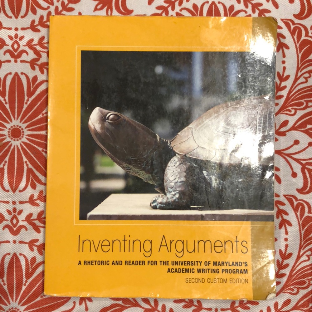 Inventing Arguments Second Custom Edition
